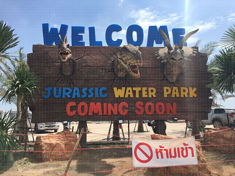 Our dinosaur in Thailand