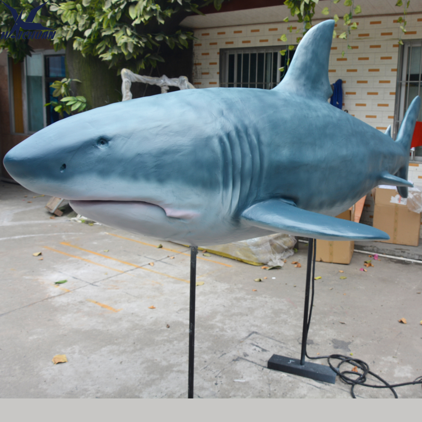 animatronic shark