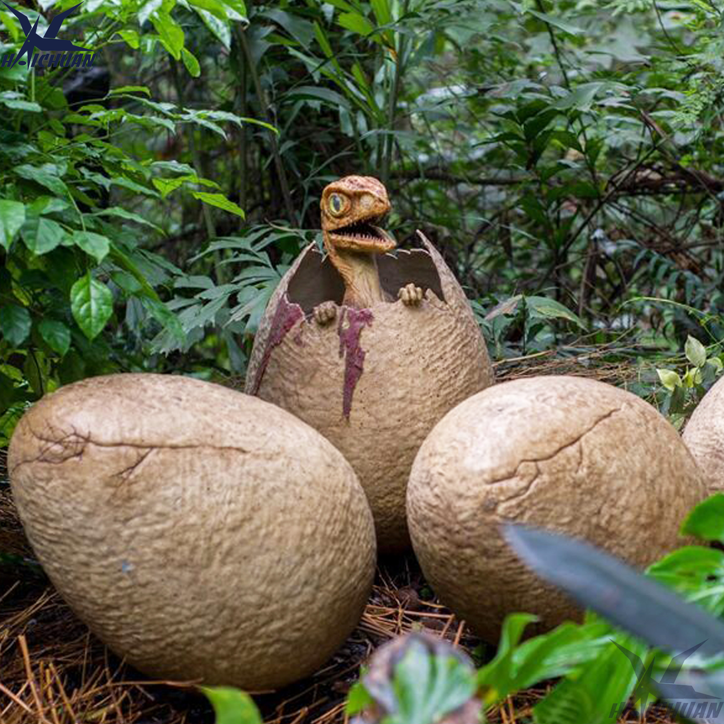 fiberglass dino egg 